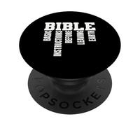 Instructions de Base Avant de Quitter la Terre - B.I.B.L.E PopSockets PopGrip Adhésif