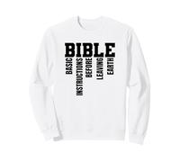 Instructions de Base Avant de Quitter la Terre - B.I.B.L.E Sweatshirt