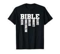 Instructions de Base Avant de Quitter la Terre - B.I.B.L.E T-Shirt