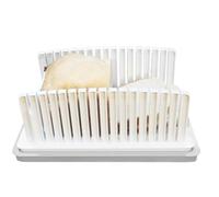 Instructions pour couper le pain, outil de coupe pour tranches de toast, épaisseur réglable avec support de coupe uniforme, ensemble de planches à découper de cuisine compactes, design compact de