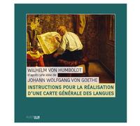 Instructions pour la réalisation d'une carte générale des langues - Wilhelm Von Humboldt - Rue D'ulm Eds - broché - Essai
