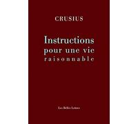 Instructions pour une vie raisonnable