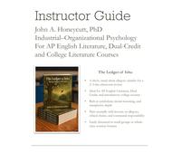 Instructor Guide: The Ledger of Isha: For AP English Literature, Dual-Creditand College Literature Courses