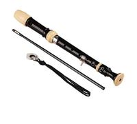 instrument À Bec Enregistreur Daigus Professionnel À Flûte Verticale Pour Débutant 6 Ou 8 Trous Instruments De Musique Portables(8 Hole-Black)