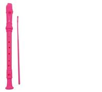 instrument À Bec Flûte À Bec Colorée Instrument De Musique Ancienne À 8 Trous Pour Débutants Robuste Et Durable(Pink)