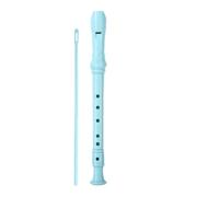instrument À Bec Flûte À Bec G Type Soprano 6 Trous Ensemble De Pratique Musicale Adapté Aux Débutants(Blue)