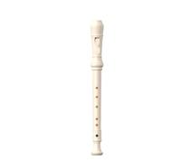 instrument À Bec Flûte À Bec Soprano 6 Trous Débutant Pratique Musicale Adultes(White)