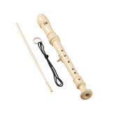 instrument À Bec Flûte À Bec Soprano 6 Trous Un Instrument Conçu Pour Les Débutants Simple Et Facile Apprendre(Off-white)