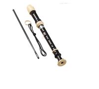instrument À Bec Flûte À Bec Soprano 6 Trous Un Instrument Conçu Pour Les Débutants Simple Et Facile Apprendre(Black)