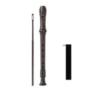 instrument À Bec Flûte À Bec Soprano À 6 Trous Instrument Pour Débutant Simple Et Facile À Apprendre(Mocha Brown)
