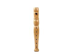 instrument À Bec Flûte En Bois Pour Débutants Salle De nseignement Échelle C Huit Trous Six Verticales(Wooden 6-hole flute)