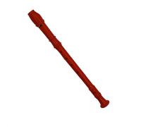 instrument À Bec Flûtes à bec colorées en plastique à six et huit trous pour l'éducation musicale précoce et la pratique des débutants(Red)