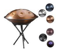 Instrument À Percussion En Acier De Tambour À Main 432/440 Hz, 9/10/12 Notes, 22 Pouces, Harmonic Tambour À Main, Pour Les Débutants, Livré Avec Support, Housse Et Mailloches