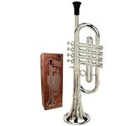 Instrument à vent - REIG - 283 - Trompette métallisée - 4 pistons