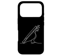 Instrument aborigène Minimaliste Didgeridoo Line Art Coque pour iPhone 17 Pro
