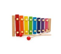Instrument Acoustique En Bois Pour Enfants, Puzzle, Jouet D'éducation Précoce, Octave, Coups Sur Le Piano, 1 Pièce