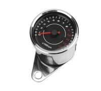 Instrument Compteur Kilométrique Compte-tours De Moto, Compteur Kilométrique Universel, 13000 Tr/min, Veilleuse LED, Rétroéclairage, Tachymètre, Compatible Avec Moteur Monocylindre