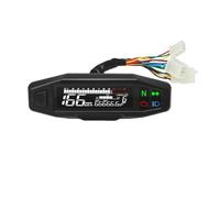 Instrument Compteur Kilométrique Compteur De Vitesse Universel Pour Moto, Instrument Numérique, Tachymètre À LED, Tableau De Bord, Support D'affichage