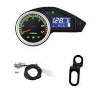 Instrument Compteur Kilométrique Compteur De Vitesse Universel Pour Moto, Tachymètre Numérique 12000 Tr/min, Affichage De Vitesse Pour Tableau De Bord 12 V