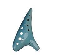 Instrument d’ocarina, Flûte ocarina Xun 12 trous, tons moyens et aigus, for débutants et professionnels, multicolore(AC 6)