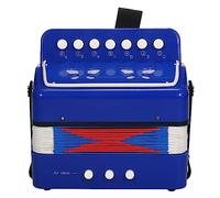 Instrument d'accordéon 7 touches 2 basses éducatif musical facile à apprendre et à jouer robuste sûr