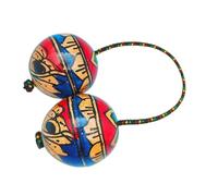 Instrument d'assaut, avec corde réglable, instruments d'Afrique de l'Ouest | Tambour de percussion, rythme et hochet kashaka, pour adultes, enfants, débutants, utilisation à la maison, facile à