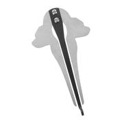 Instrument de bouche artistique miniature en métal mélangeant mécanique classique avec corps moderne en aluminium sculpté harpes de poche