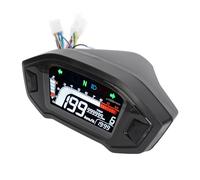 Instrument de Compteur Kilométrique de Moto, Tableau de Bord de Moto, Affichage Numérique LCD, Compteur de Vitesse Multifonctionnel, Kilométrique, Tachymètre pour