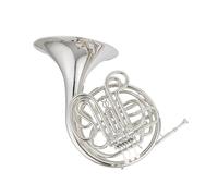 Instrument De Cuivre À Cor Français Cor Français En Tonalité De B F Instrument En Cuivre À Deux Rangées De Quatre Touches Avec Boîte