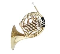 Instrument De Cuivre À Cor Français Instrument De Cor Français À Quatre Clés Et Deux Rangées En Laque Dorée En Clé Plate FB Pour Débutants Et Adultes