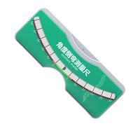 Instrument de diagnostic de scoliose à 30 degrés, design ergonomique solide avec contrôle de stabilité pour l'analyse de la position à domicile, règles de mesure