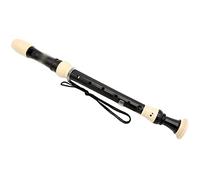 Instrument De Flûte À 3 Étages, Flûtes À Bec Allemandes 8 Trous F-tone, Flûtes À Bec Baroque En Résine ABS, Avec Sac En Cuir + Sac En Velours(noir,German)