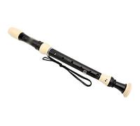 Instrument De Flûte À 3 Étages, Flûtes À Bec Allemandes 8 Trous F-tone, Flûtes À Bec Baroque En Résine ABS, Avec Sac En Cuir + Sac En Velours(noir,Baroque)