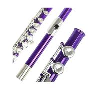 Instrument De Flûte Flûte Traversière Multicolore À 16 Trous En Do Et Clé En Mi(2)