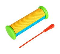 Instrument de grattage de rythme de salle de vec bâton de | Instrument de rythme avec bâton grattoir inclus, pour des activités pratiques sans installation ni préparation