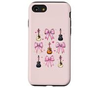 Instrument de Guitare Guitare Fille Coquette Bow Rose Mom Coque pour iPhone SE (2020) / 7/8