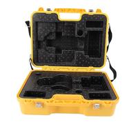 Instrument de l'arpentage EVTScan Niveau de transport Théodolite Total Station Prism Set Storage Organizer Box HC-PS01 Yellow