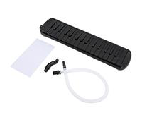 Instrument de Mélodica Noir Portable à 32 Touches Portables avec Case de Transport ABS Material Moth Organ Keyboard pour L'enseignement de La Musique Débutants