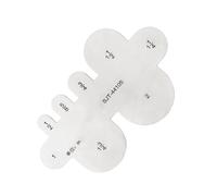 Instrument de mesure de ceinture en acier inoxydable avec trou rond pour fabrication de courroie, outil de marquage clair, instrument de mesure de haute précision