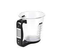 Instrument de mesure électronique de cuisine Pichet mesure numérique multifonction Cuisine Peser la température Volume Balance tasse avec écran LCD amovible..