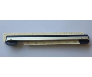 Instrument de mesures doté de 25 Échelles différent - Rapid-Scale | 16 Règles Différentes, Sélection par Pression, Architectes & Géomètres, Fabriqué en France, Étui Inclus