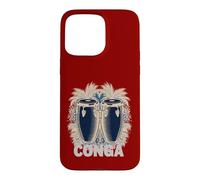 Instrument de Musique à Percussion Conga Coque pour iPhone 15 Pro Max