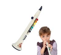 Instrument de Musique à Volume réglable - Jouet Clarinette alimenté par Batterie pour Les Tout-Petits, Appareil de Musique électrique à 8 Tons | Instrument d'apprentissage Amusant pour Les , id