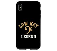Instrument de Musique Basse Legend Low Key Coque pour iPhone XS Max