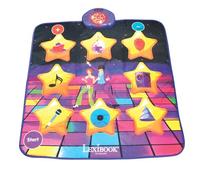 Lexibook Tapis de danse électronique DM10 Touches lumineuses Bluetooth 6 modes Violet/Jaune