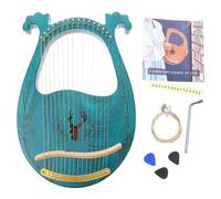 Instrument de musique Lyre à 16 cordes, 24 instruments Arpa Lira, Figurine renne, harpe en bois, Piano pour adultes/débutants