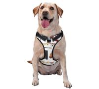Instrument de Musique Piano Guitare Saxophone,Harnais pour Animaux de Compagnie, Harnais réfléchissant réglable pour Chien,L