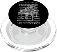 Instrument de Musique pour Piano à Queue, pianiste, Notes de Musique PopSockets PopGrip pour MagSafe