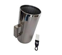 Instrument de musique rond cylindre latin percussions instruments en métal Guiro Instrument Shaker Shaker avec grattoir Outil de musique