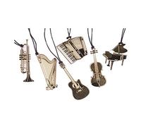 Instrument de musique Signet En Métal Plaqué Marque-Page Création Musique Littéraire Signet Avec Lanière Pour Cérémonie D'ouverture Anniversaire Célébration Cadeau Pratique Et Pratique